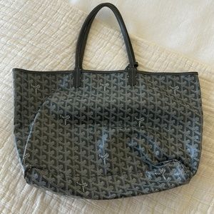 Goyardine Saint Louis Grey bag AUTHENTIC